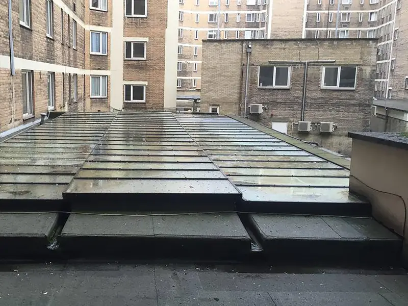 Three-layer felt roofing London by City Building and Roofing Ltd