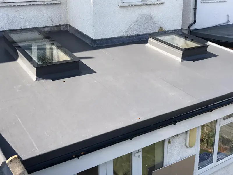 Flat roof repair and installation London by City Building and Roofing Ltd