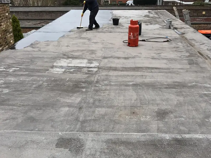 Flat roof installation specialists London by City Building and Roofing Ltd
