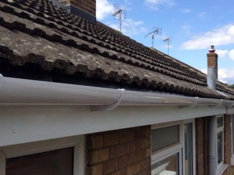 Gutter, fascia and soffit replacement carried out in Surrey by City Building and Roofing Ltd