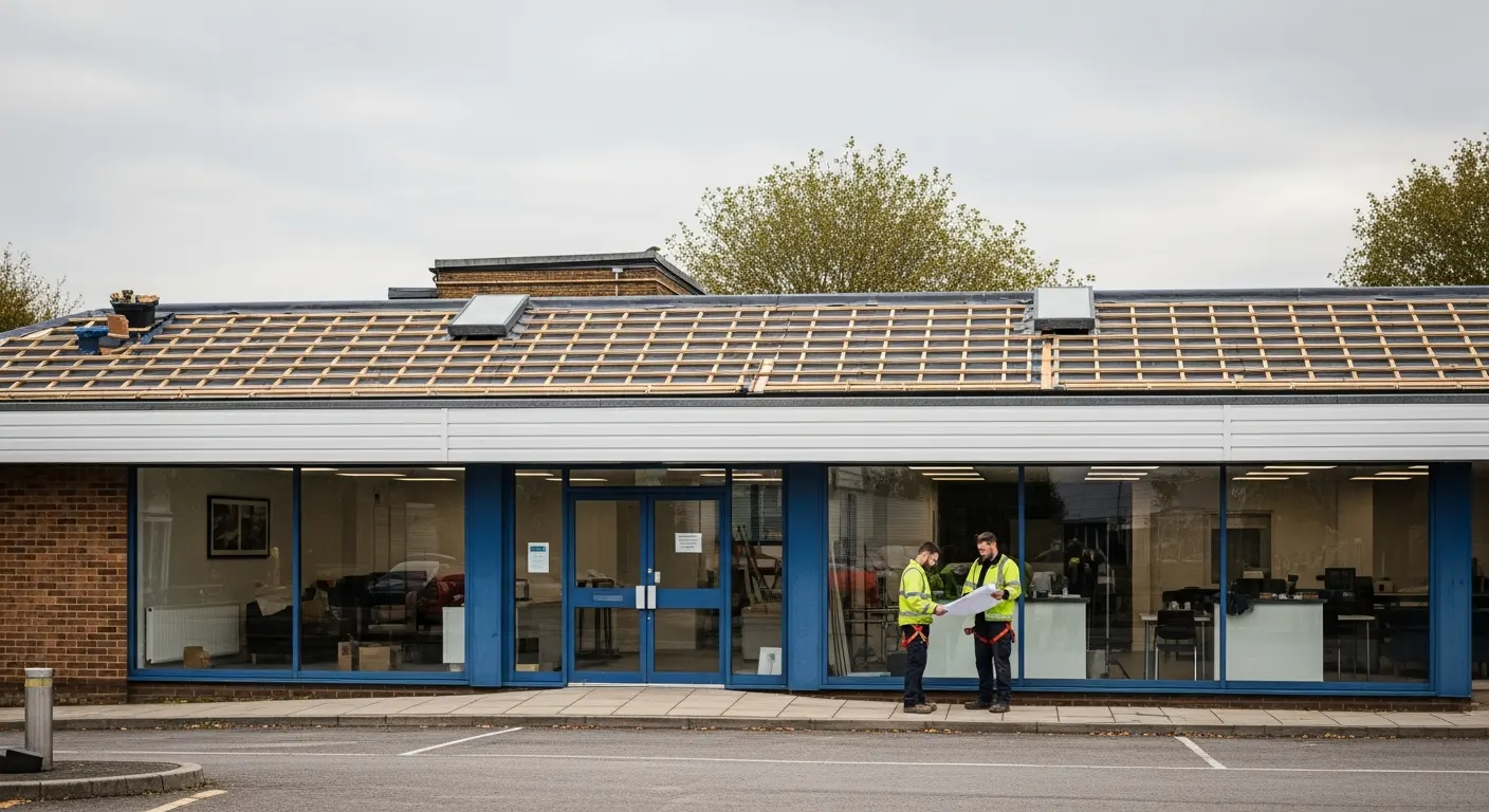 Commercial building and roofing services in London by City Building and Roofing Ltd